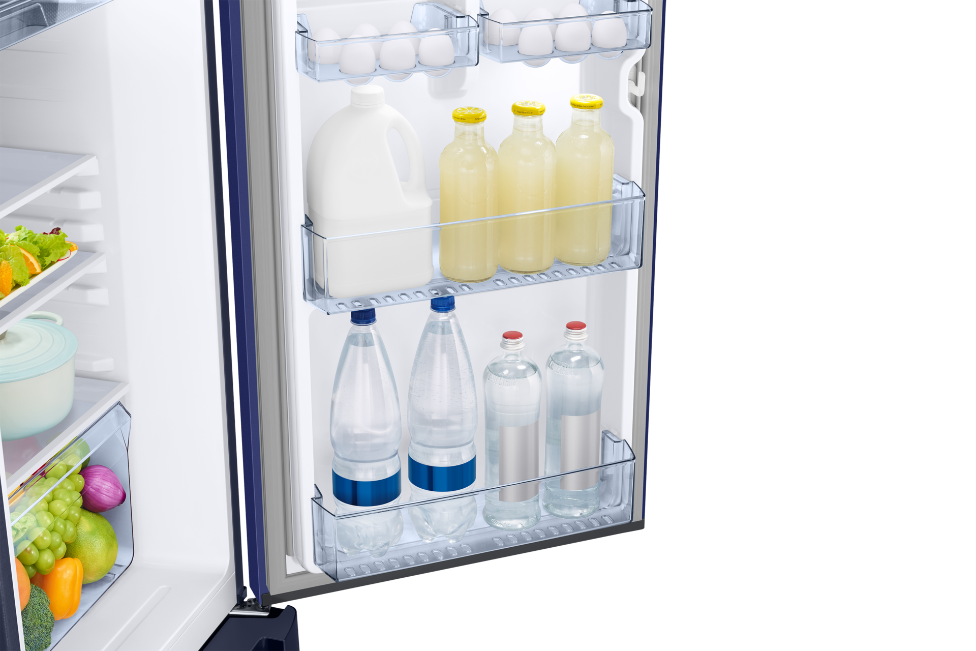 RR21H2H25 RR2000TH 1Door Refrigerators with Digi-Touch Cool™ RR21/RR23 Detail6-Door-Bin Blue 