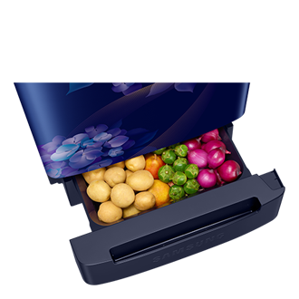 RR21H2H25 RR2000TH 1Door Refrigerators with Digi-Touch Cool™ RR21/RR23 Detail1-Base-Stand-Drawer Blue 