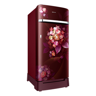 RR21H2H25 RR2000TH 1Door Refrigerators with Digi-Touch Cool™ RR21/RR23 L-Perspective Red 