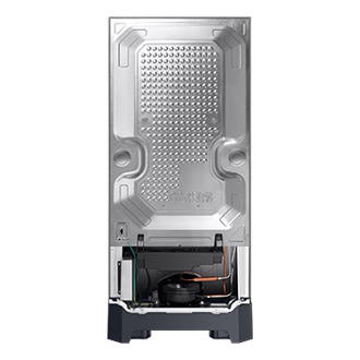 RR21H2H25 RR2000TH 1Door Refrigerators with Digi-Touch Cool™ RR21/RR23 Back Silver 