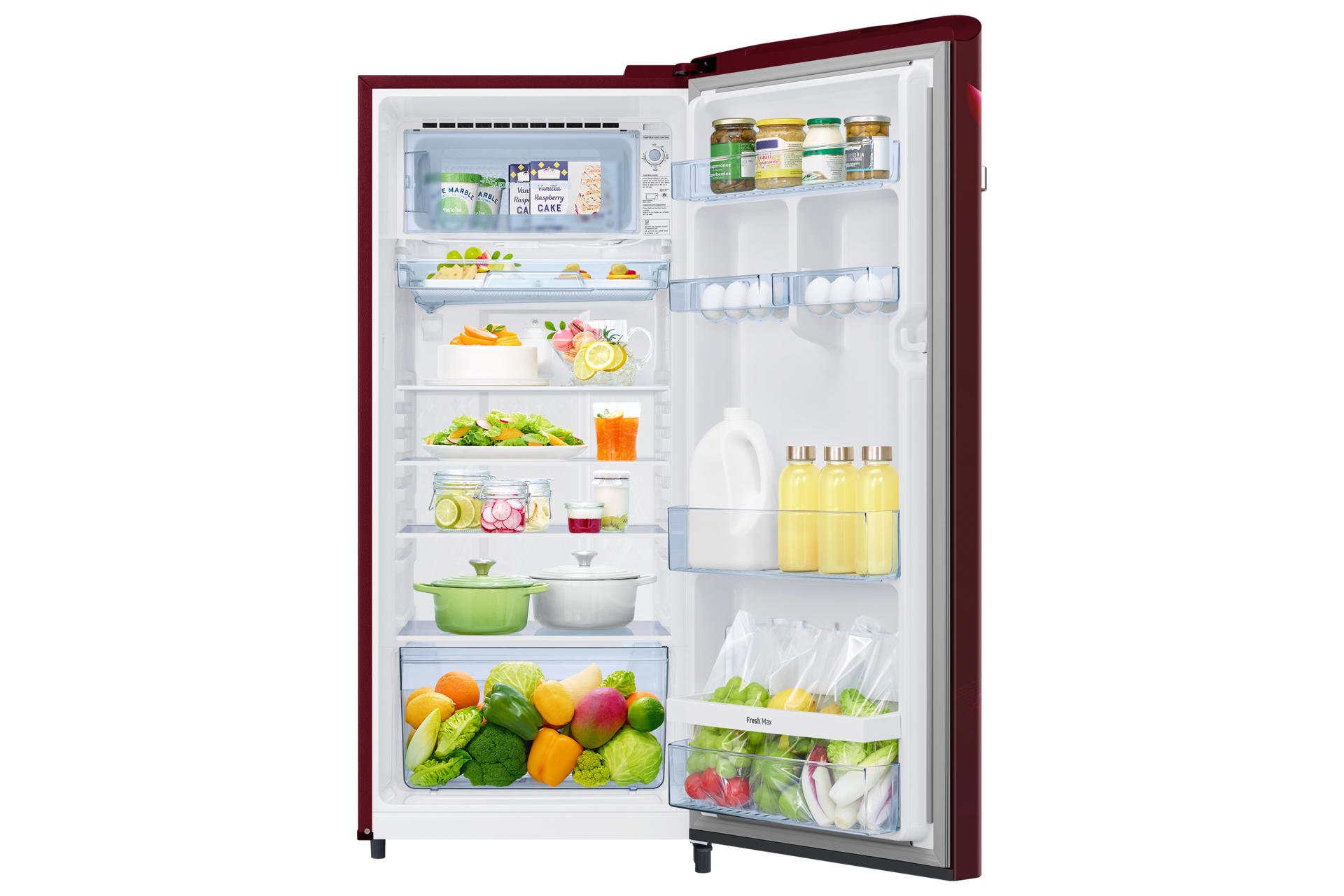 front-open-with-food Red