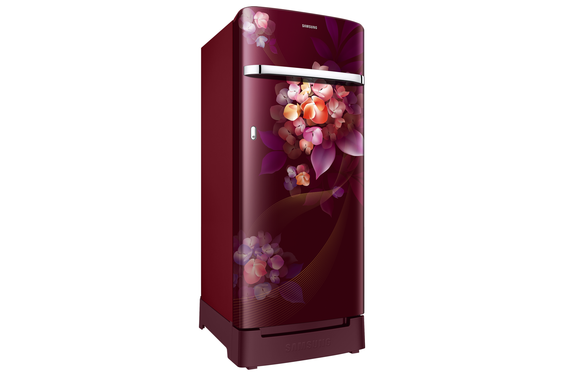 RR23H2H34HT, Single Door Refrigerator with Horizontal Curve Design 215 L Hydrangea Plum