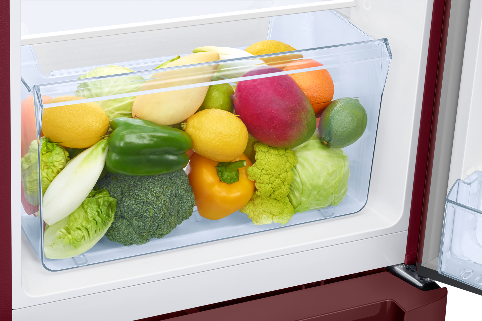 RR23H2H34HT, Single Door Refrigerator with Horizontal Curve Design 215 L Hydrangea Plum