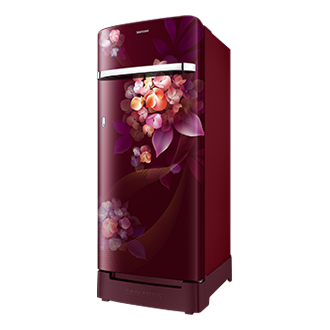 RR23H2H34HT, Single Door Refrigerator with Horizontal Curve Design 215 L Hydrangea Plum