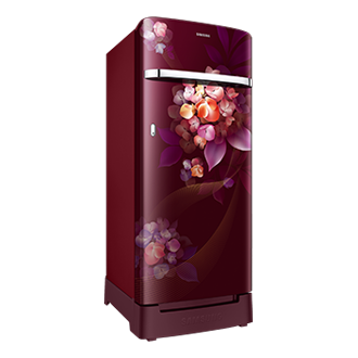 RR23H2H34HT, Single Door Refrigerator with Horizontal Curve Design 215 L Hydrangea Plum