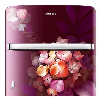 RR23H2H34HT, Single Door Refrigerator with Horizontal Curve Design 215 L Hydrangea Plum