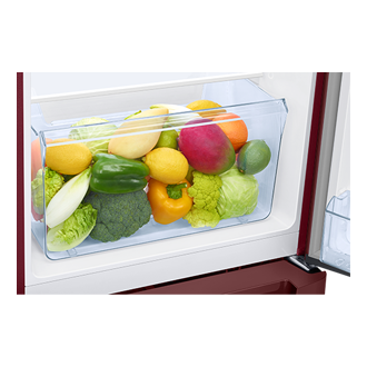 RR23H2H34HT, Single Door Refrigerator with Horizontal Curve Design 215 L Hydrangea Plum