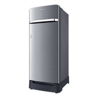 RR23H2H34 RR2000TH 1Door Refrigerators with Digi-Touch Cool™ RR21/RR23 R-Perspective Silver 