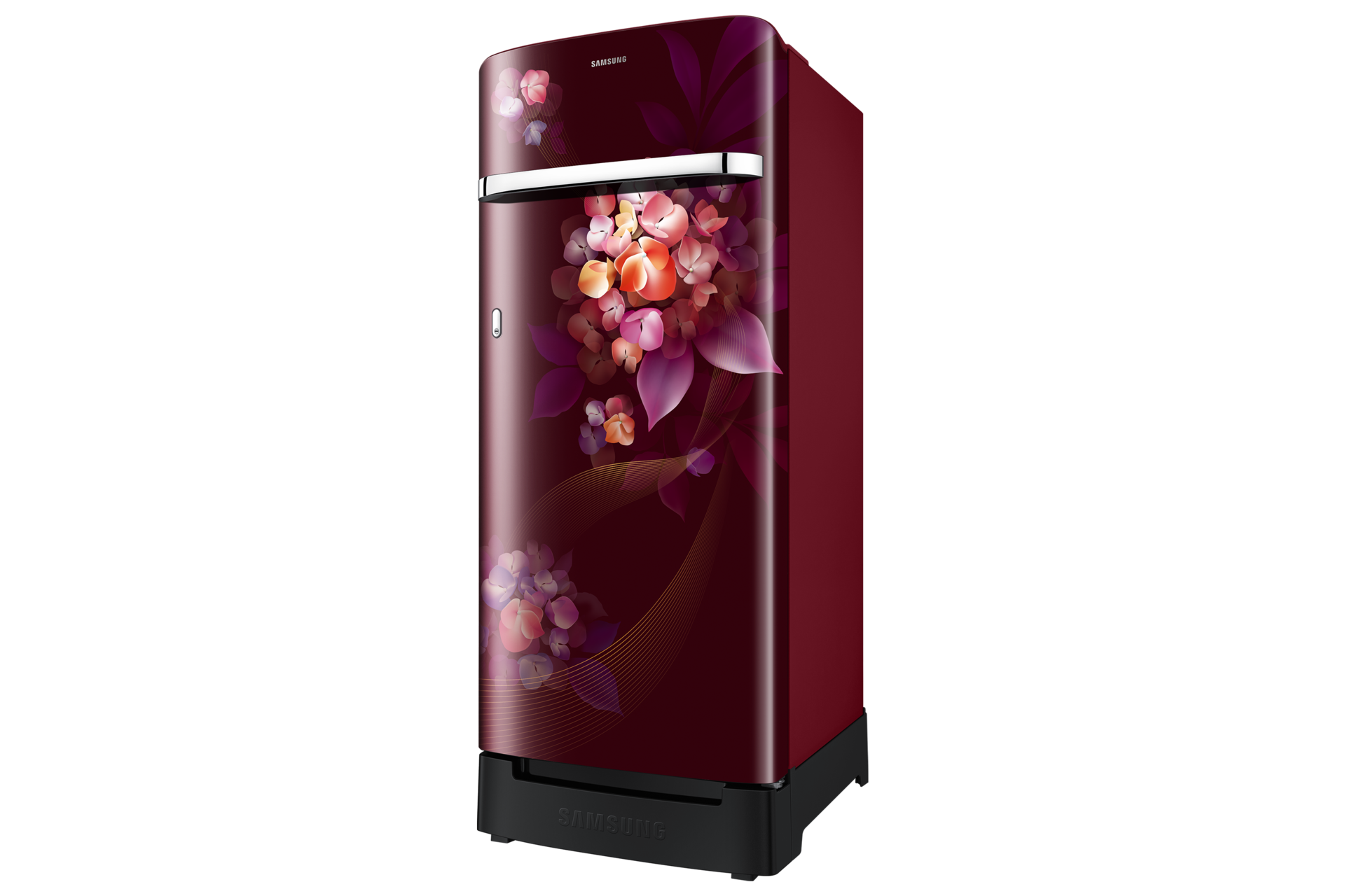 RR23H2H35HT, Single Door Refrigerator with Horizontal Curve Design 215 L Hydrangea Plum