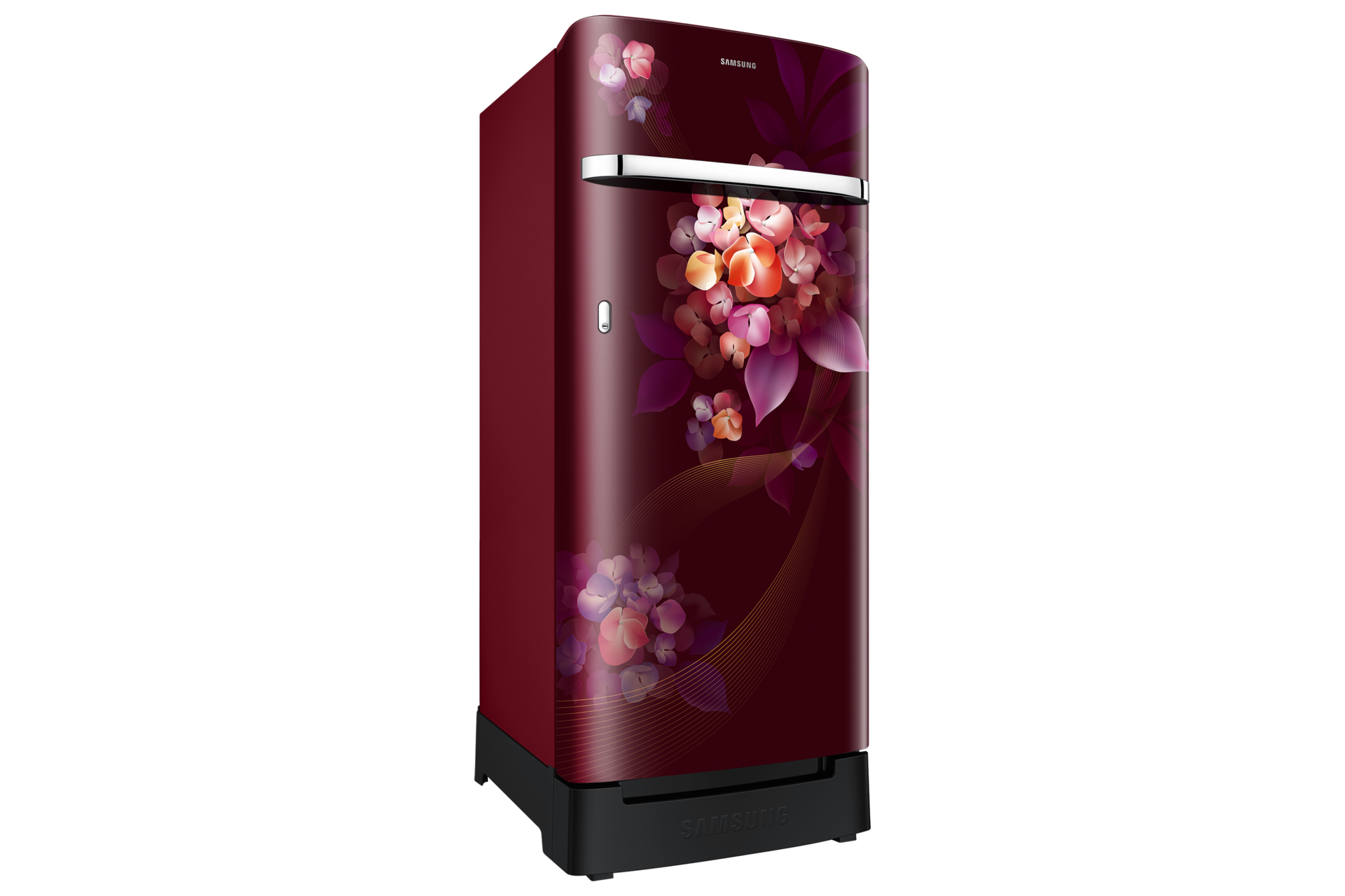 RR23H2H35HT, Single Door Refrigerator with Horizontal Curve Design 215 L Hydrangea Plum