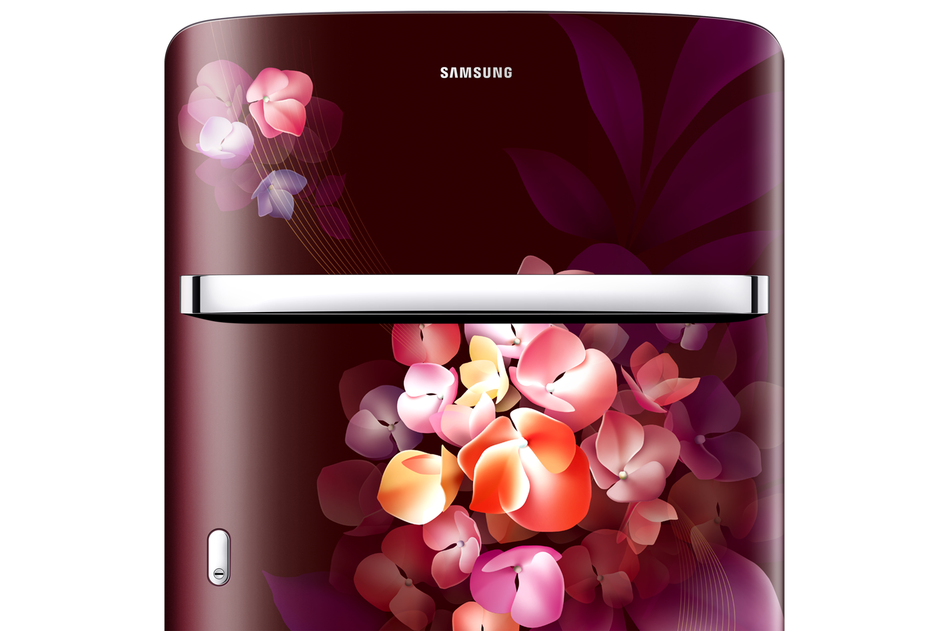 RR23H2H35HT, Single Door Refrigerator with Horizontal Curve Design 215 L Hydrangea Plum