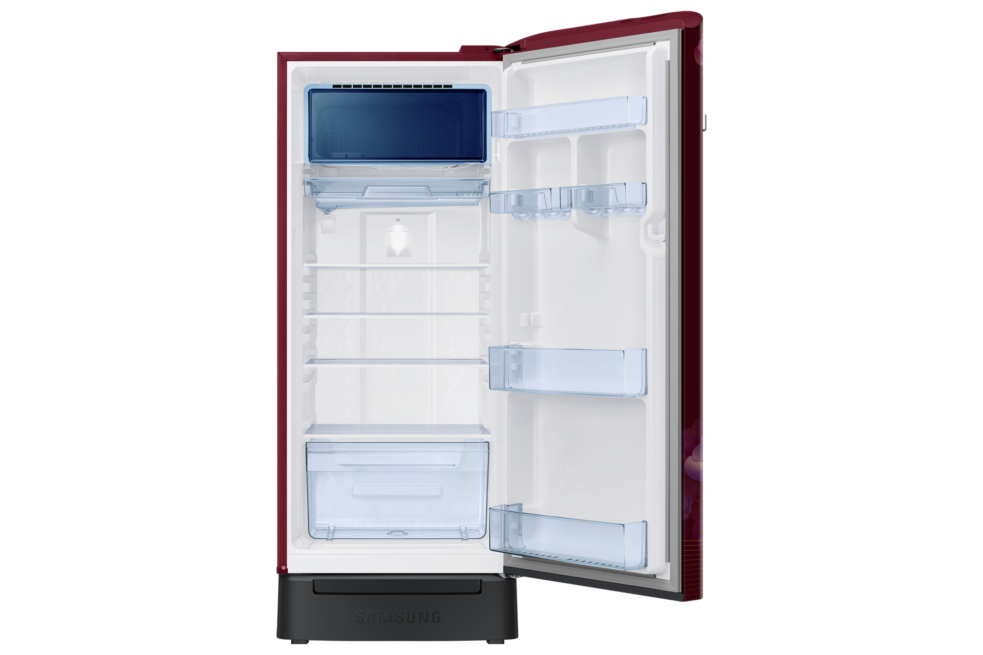 RR23H2H35HT, Single Door Refrigerator with Horizontal Curve Design 215 L Hydrangea Plum