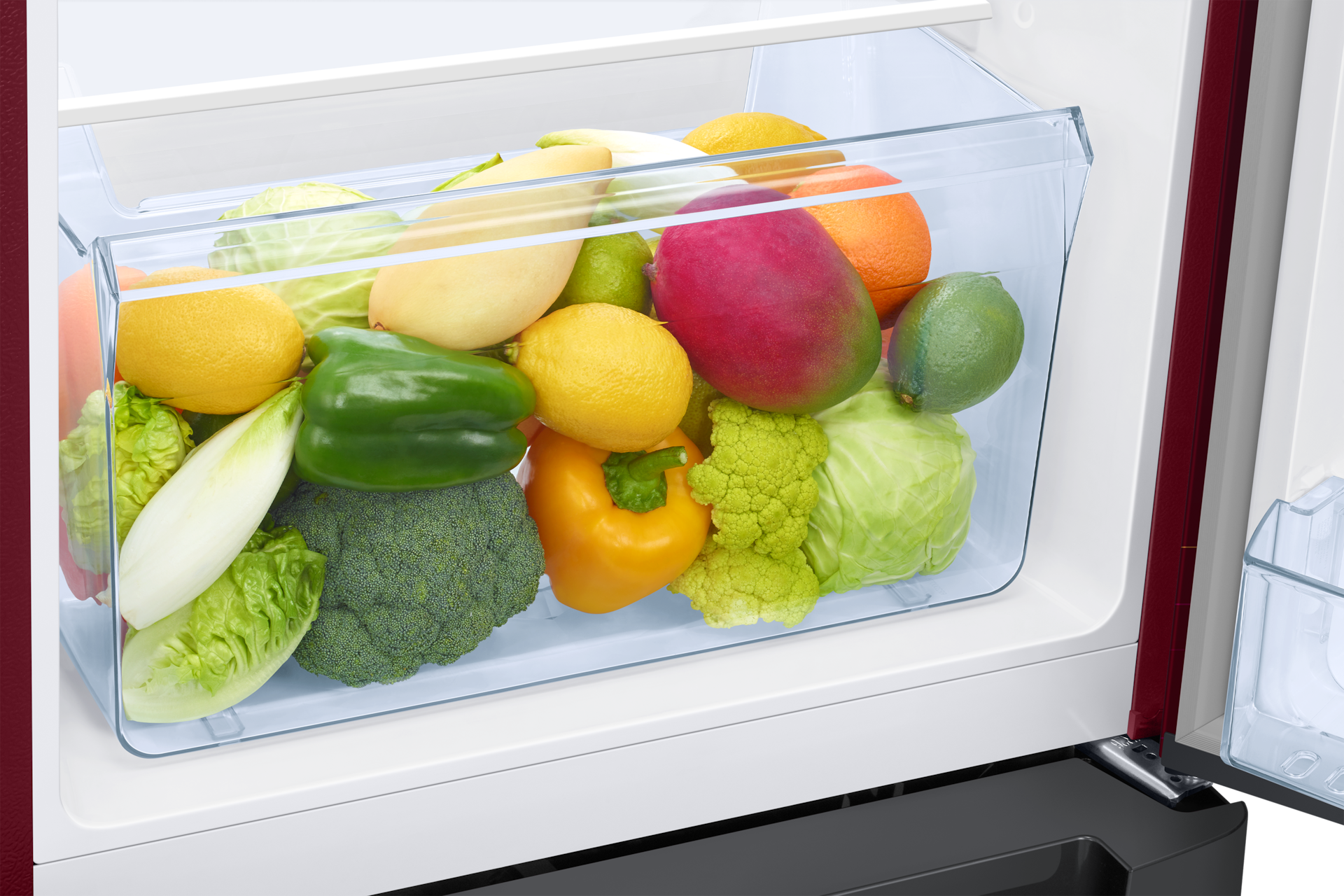 RR23H2H35HT, Single Door Refrigerator with Horizontal Curve Design 215 L Hydrangea Plum