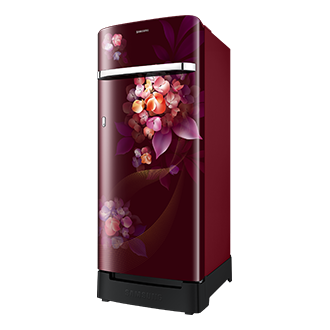 RR23H2H35HT, Single Door Refrigerator with Horizontal Curve Design 215 L Hydrangea Plum