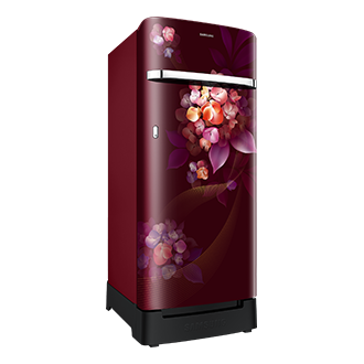 RR23H2H35HT, Single Door Refrigerator with Horizontal Curve Design 215 L Hydrangea Plum