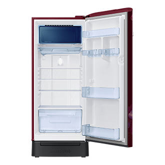 RR23H2H35HT, Single Door Refrigerator with Horizontal Curve Design 215 L Hydrangea Plum