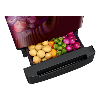 RR23H2H35HT, Single Door Refrigerator with Horizontal Curve Design 215 L Hydrangea Plum
