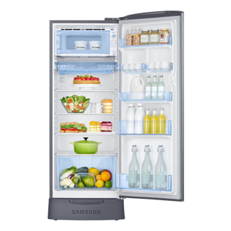 front-open-with-food Titanium Silver