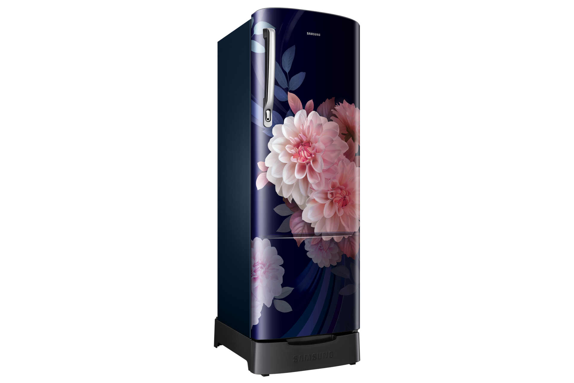 RR26H3832BB, Single Door Refrigerator with Stylish Grandé Design 246 L Begonia Blue