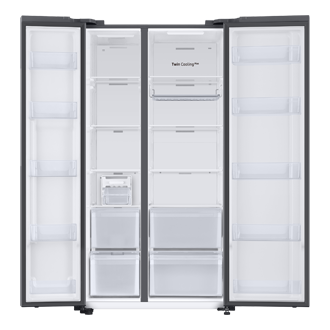 front-open Glam Deep Charcoal