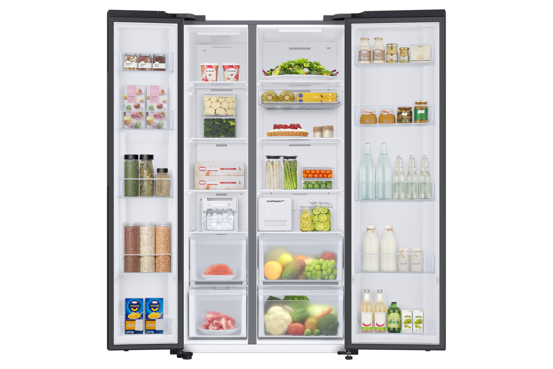 front-open-with-food Black