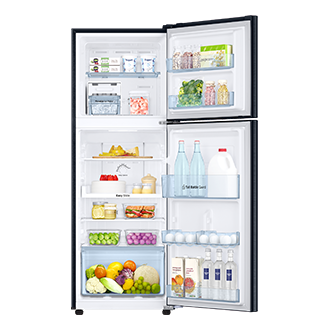 rt28c3022 RT3000TH Top Mount Freezer Refrigerators with Digital Inverter Compressor with 10 year warranty Front-Open-With-Food Blue 