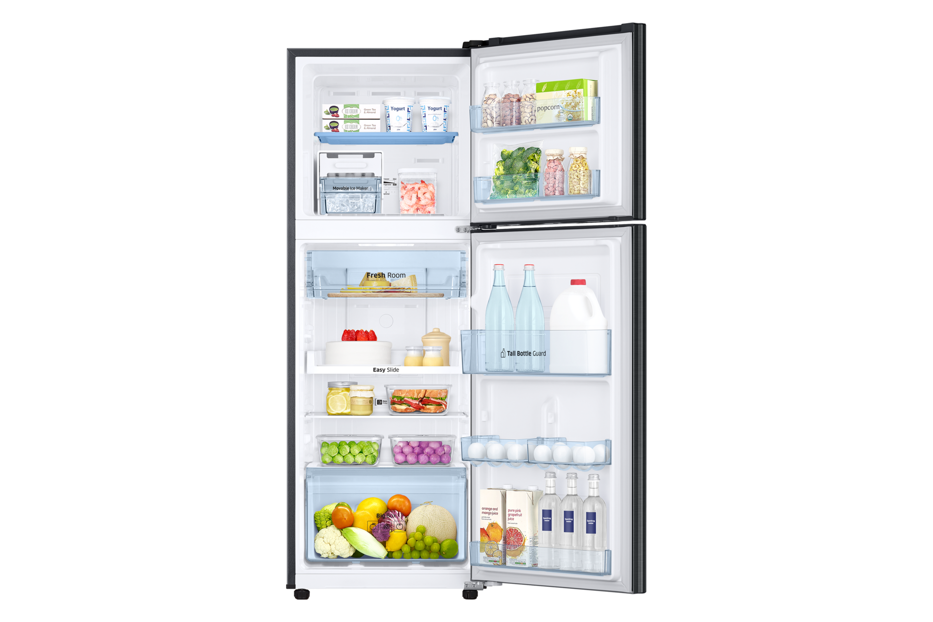 front-open-with-food Black