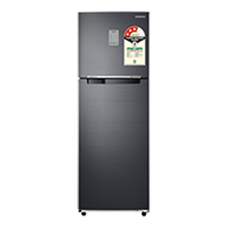 236 L Convertible Freezer Double Door Refrigerator RT28C3733B1 Black matt