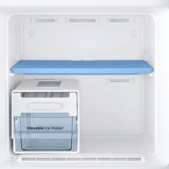 detail-movable-ice-maker Titanium Silver