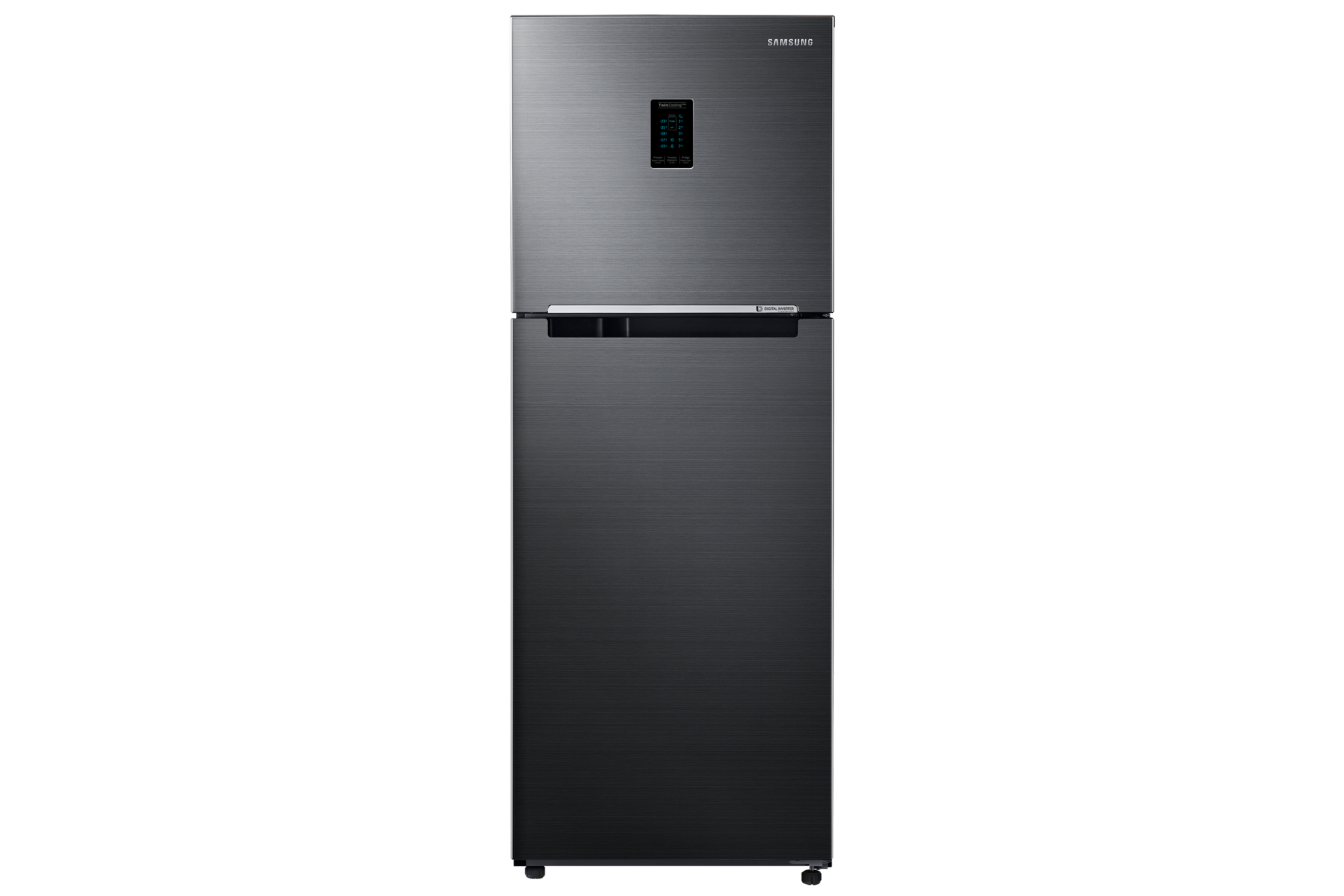 Samsung double door fridge deals size in inches