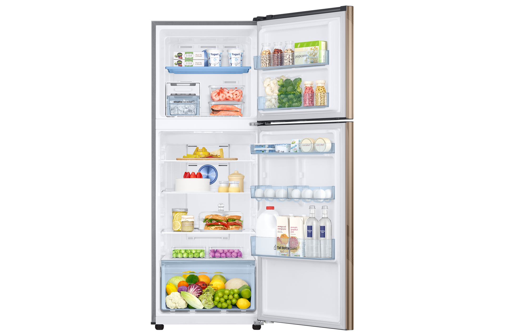 front-open-with-food Brown