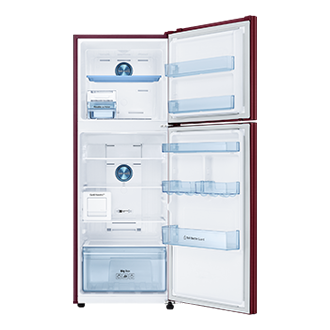 front-open Red Flower