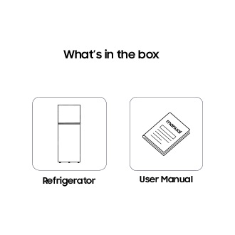 330 L Bespoke AI Double Door Refrigerator RT34DG5A2BS8 Elegant Inox