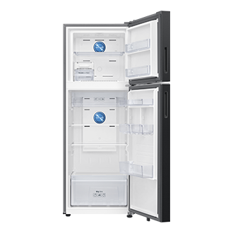 330 L Bespoke AI Double Door Refrigerator RT34HG5A42BX Elegant Inox