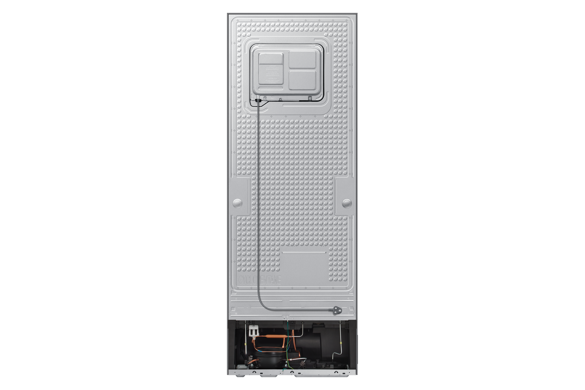 330 L Bespoke AI Double Door Refrigerator RT34HG5A42S8 Back Silver 