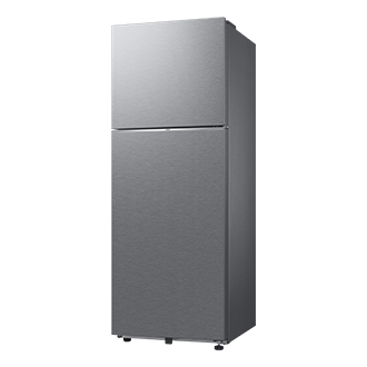 RT34HG5A42SL, Double Door Refrigerator with Bespoke AI 330 L R-Perspective Stainless Steel 