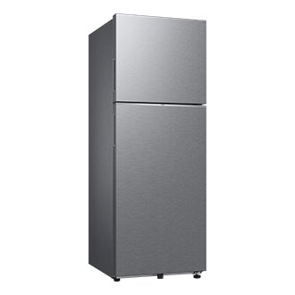 RT34HG5A42SL, Double Door Refrigerator with Bespoke AI 330 L L-Perspective Stainless Steel 