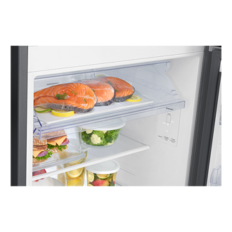 RT34HG5A43 RT6300DH Top Mount Freezer with  Twin Cooling Plus Detail-Freshroom Black Doi 