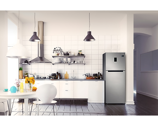 Buy 324L Double Door Refrigerator Inox RT34T4513S8 | Samsung India