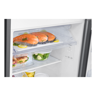 350 L Bespoke AI Double Door Refrigerator RT38HG5A42S8 Detail-Freshroom Silver 