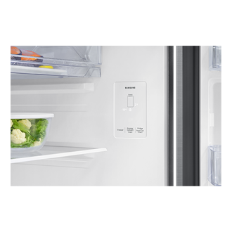 RT38HG5C42 RT6300DH Top Mount Freezer with  Twin Cooling Plus Detail-Display Silver 