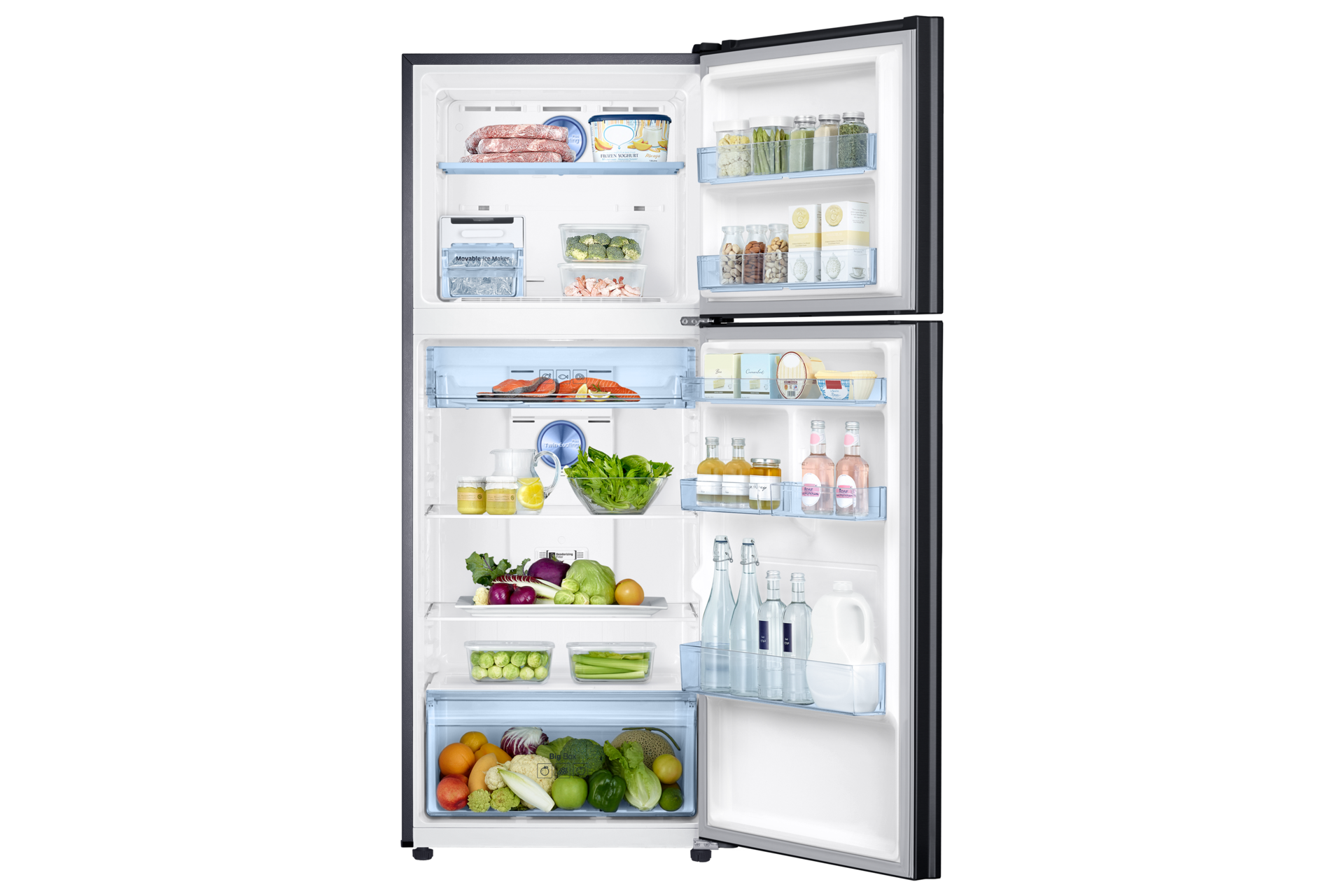 front-open-with-food Black