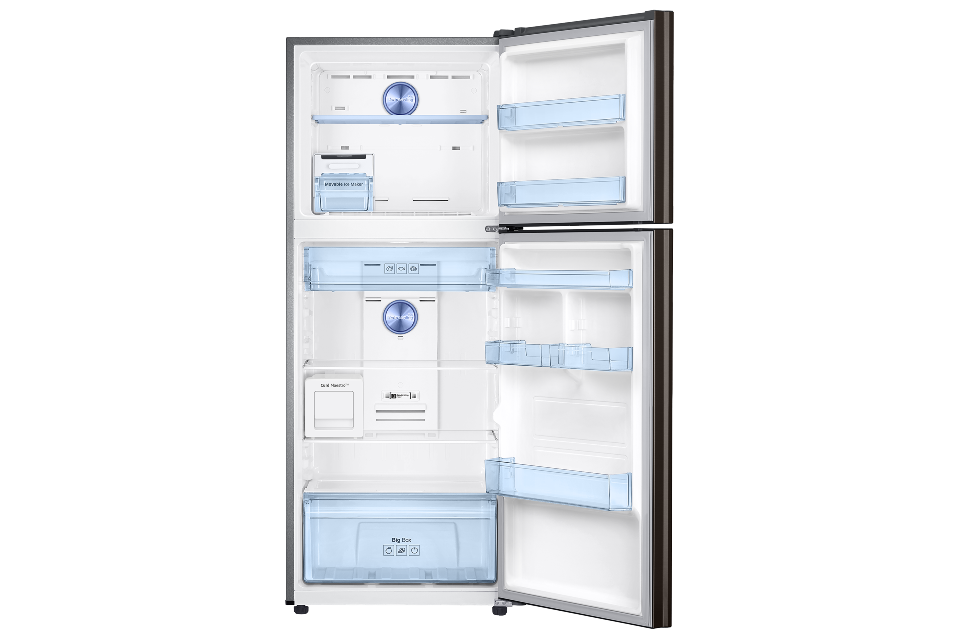 front-open Amber Brown