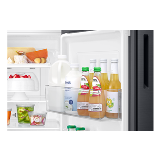 236 L Convertible Double Door Refrigerator RT40H28U2F Detail2 Black 