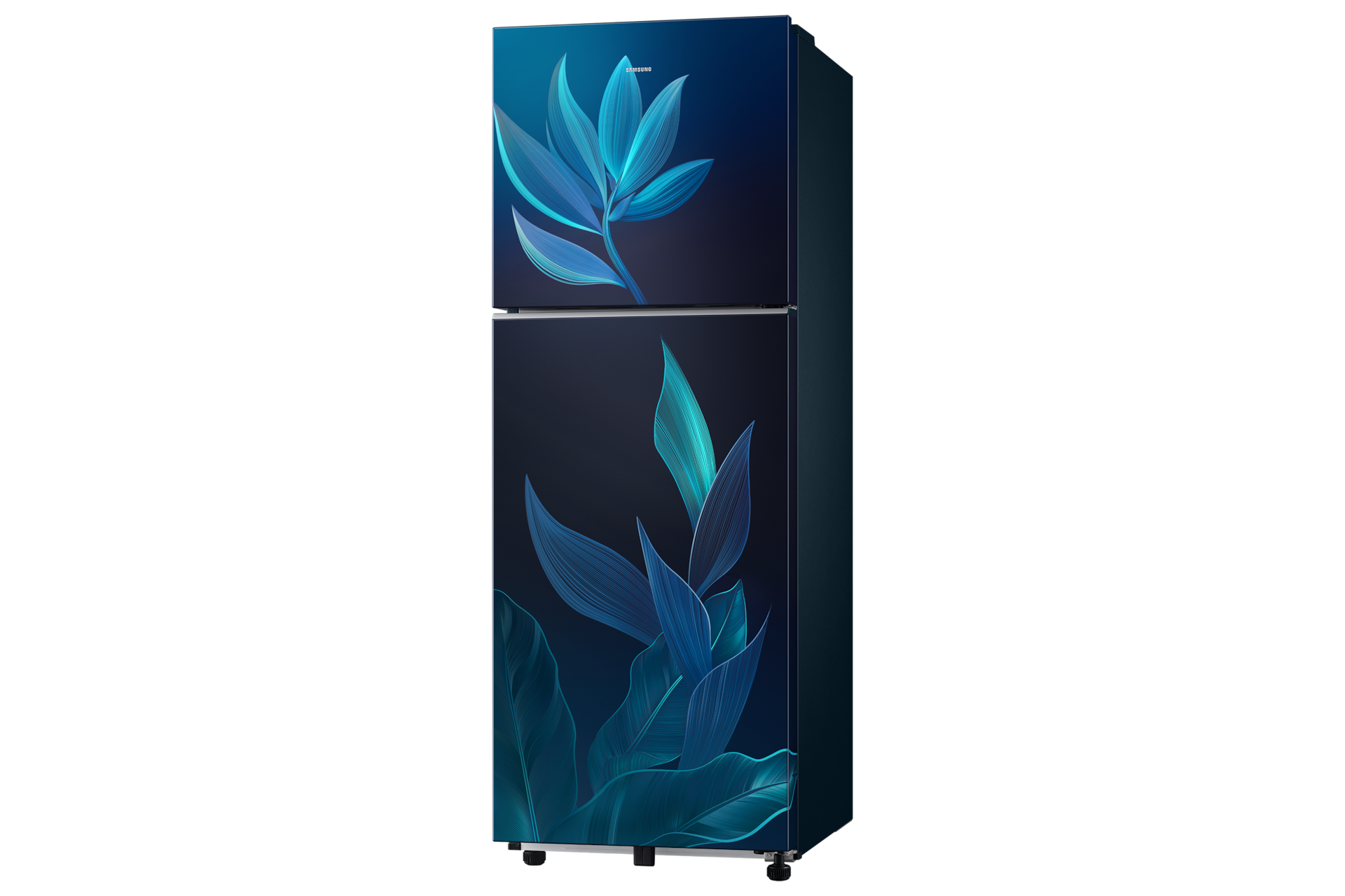 RT40H28U2 236 L Convertible Double Door Refrigerator RT40H28U2P R-Perspective Blue 