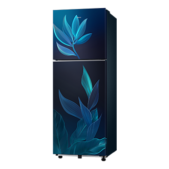 RT40H28U2 236 L Convertible Double Door Refrigerator RT40H28U2P R-Perspective Blue 