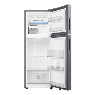 RT40H28U2 236 L Convertible Double Door Refrigerator RT40H28U2P Front-Open Silver 
