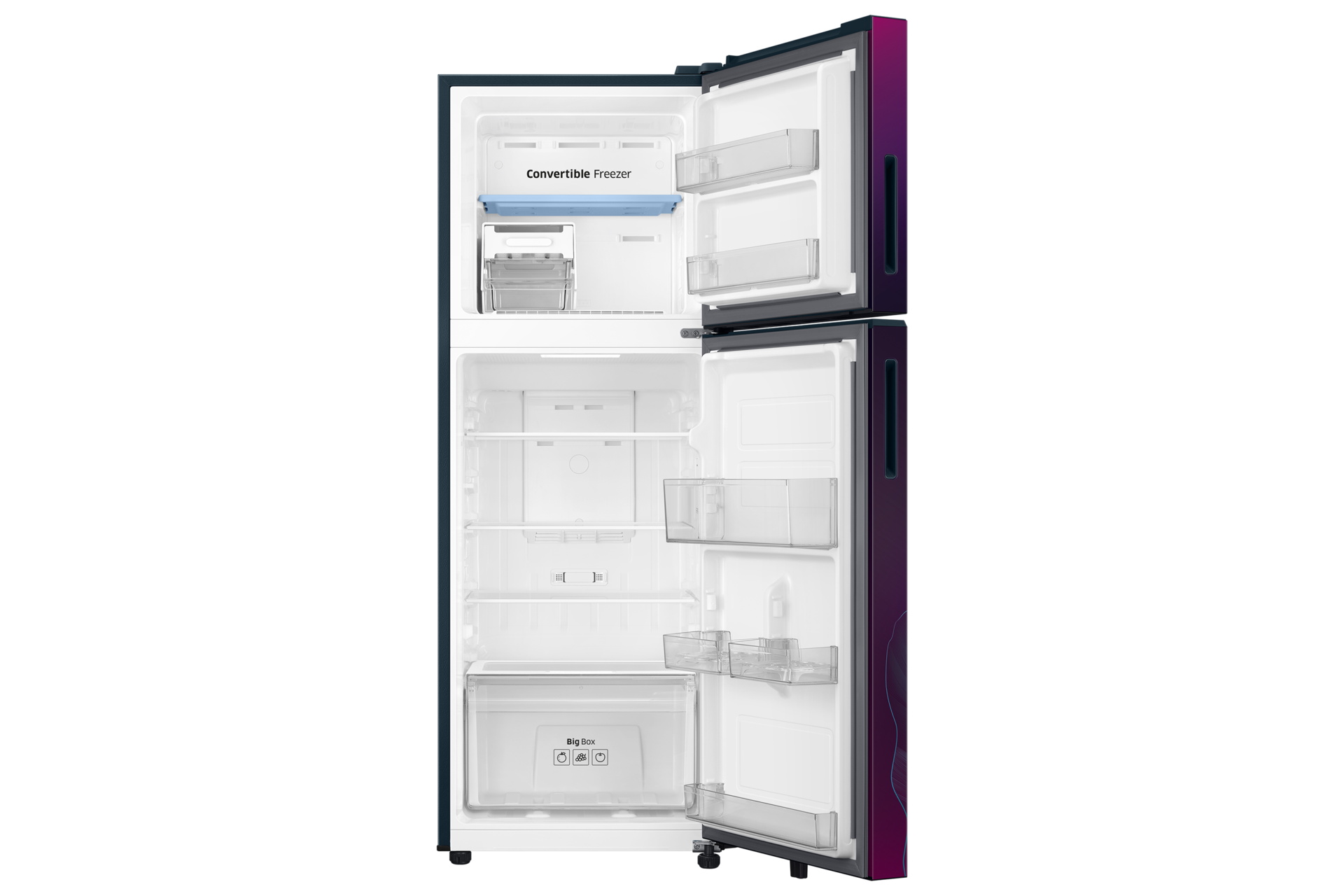 236 L Convertible Double Door Refrigerator RT40H28U2PR Hydrangea Plum