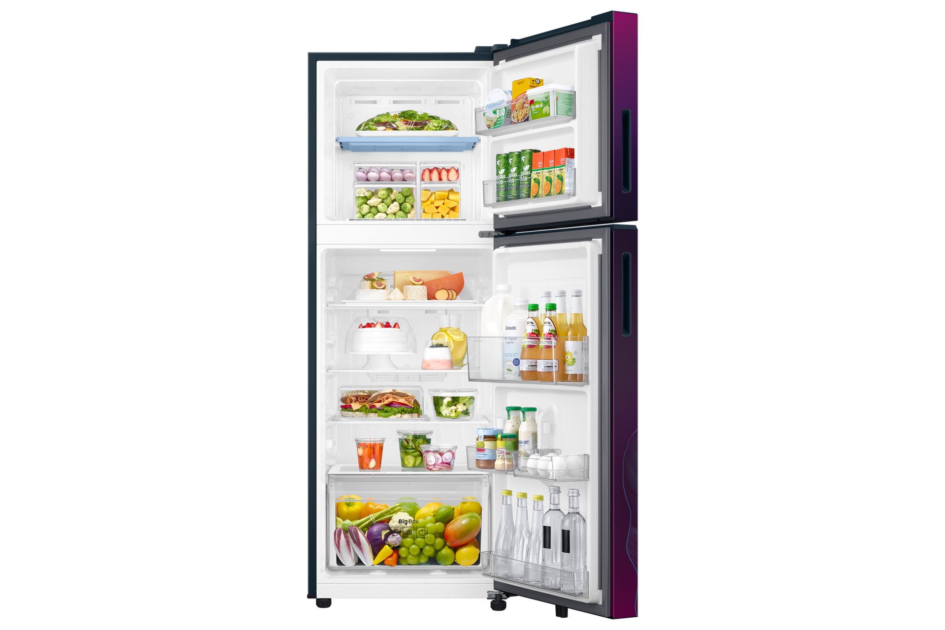 236 L Convertible Double Door Refrigerator RT40H28U2PR Hydrangea Plum