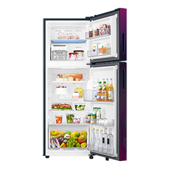 236 L Convertible Double Door Refrigerator RT40H28U2PR Hydrangea Plum